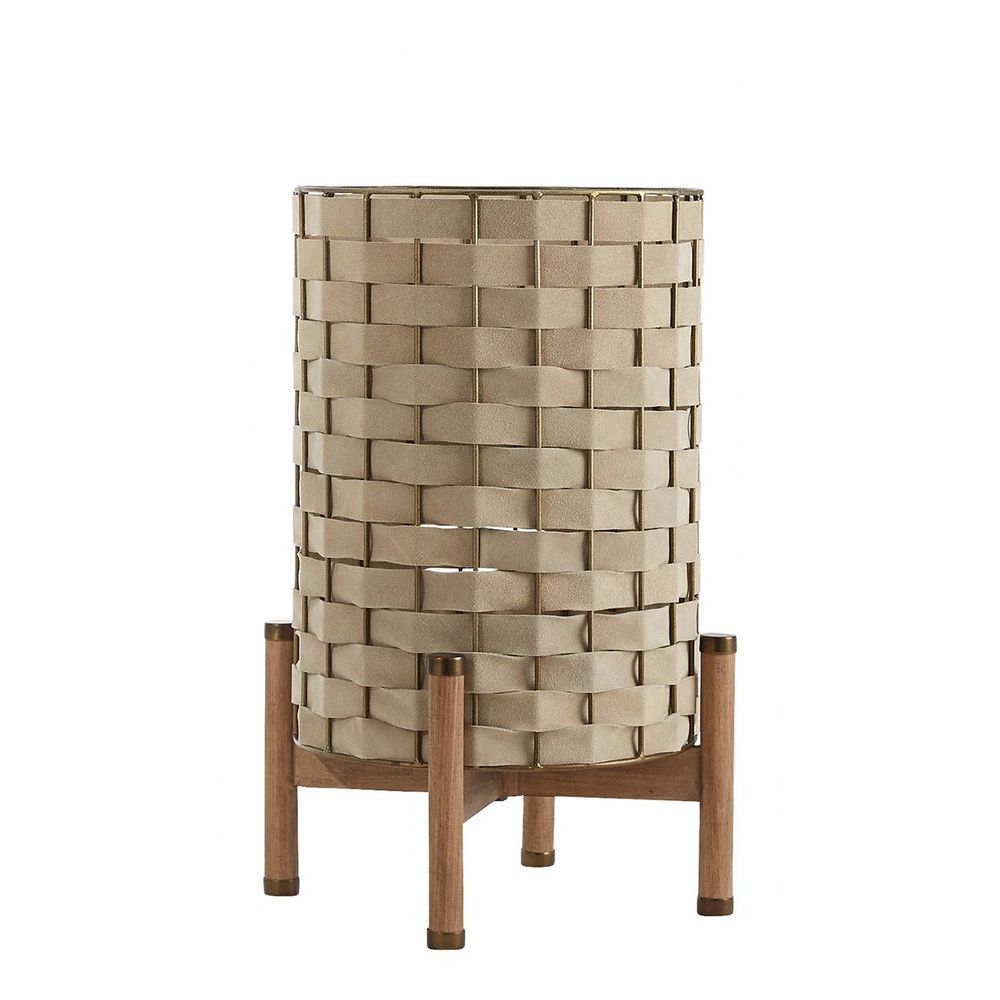 Table lamps - MADELINE lamp beige - BLANC D'IVOIRE