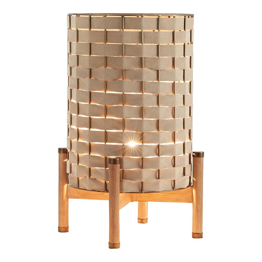 Table lamps - MADELINE lamp beige - BLANC D'IVOIRE