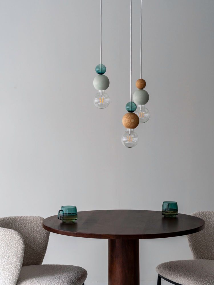 Plafonniers - QUU Chandelier S Light Green - QUU DESIGN