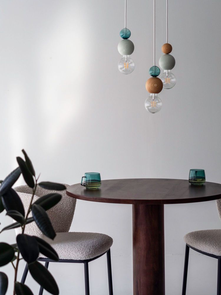 Plafonniers - QUU Chandelier S Light Green - QUU DESIGN