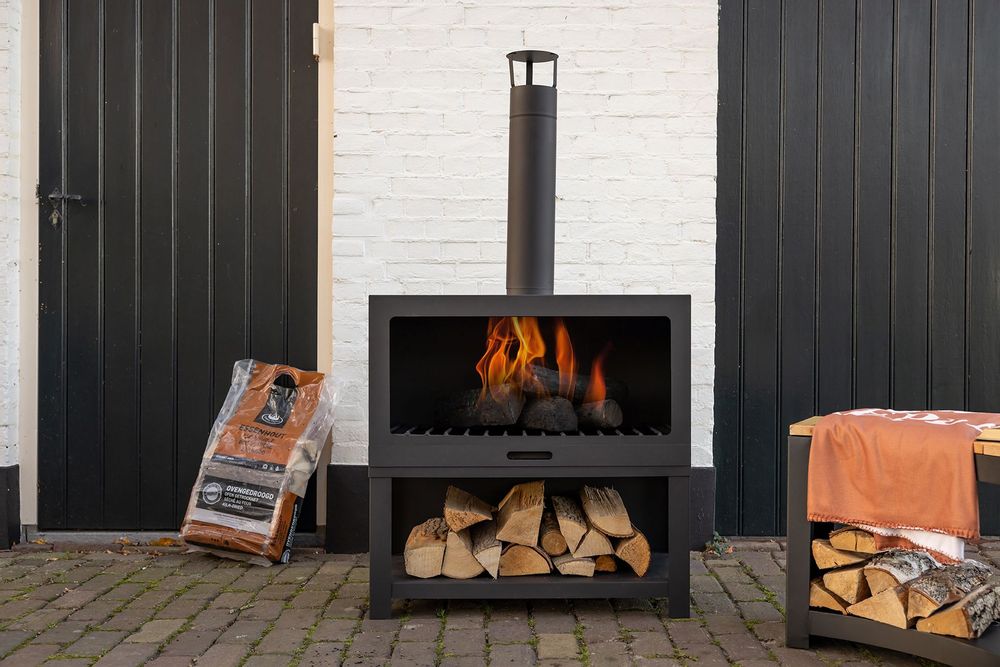 Outdoor fireplaces - Fire bowls, patio heaters, wood pellets, charcoal, firelighters, cooking accessories... - ESSCHERT DESIGN