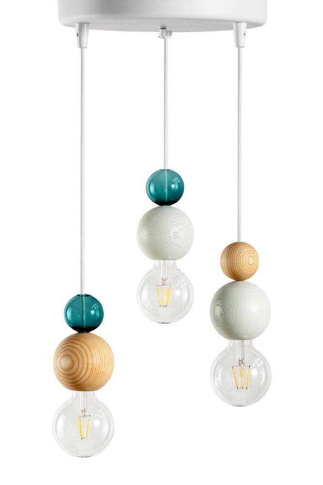 Plafonniers - QUU Chandelier S Light Green - QUU DESIGN