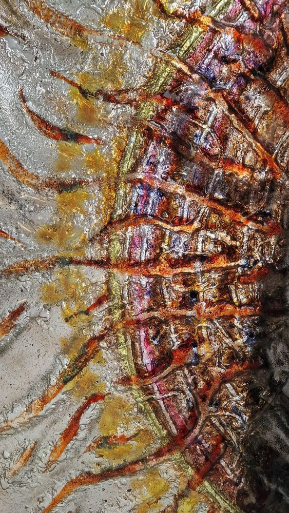 Verre d'art - AZTEC'S SUN - ARTEFAKT