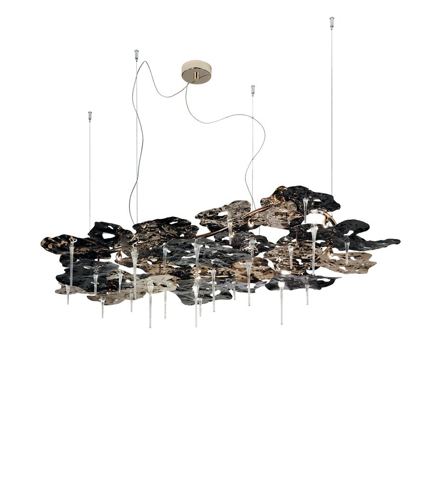 Hanging lights - SUSPENSION LEAVES ART. 605/16 - IDL