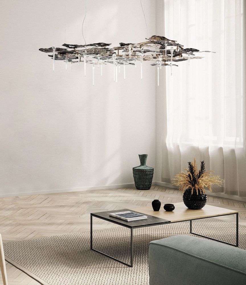 Hanging lights - SUSPENSION LEAVES ART. 605/16 - IDL