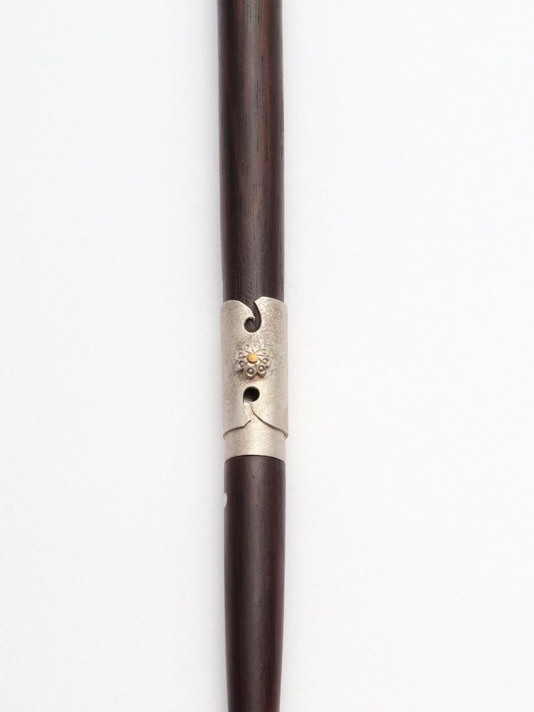Stationery - Ebony Pen Knife With Silver Decoration - KOREA HERITAGE AGENCY(KHA)