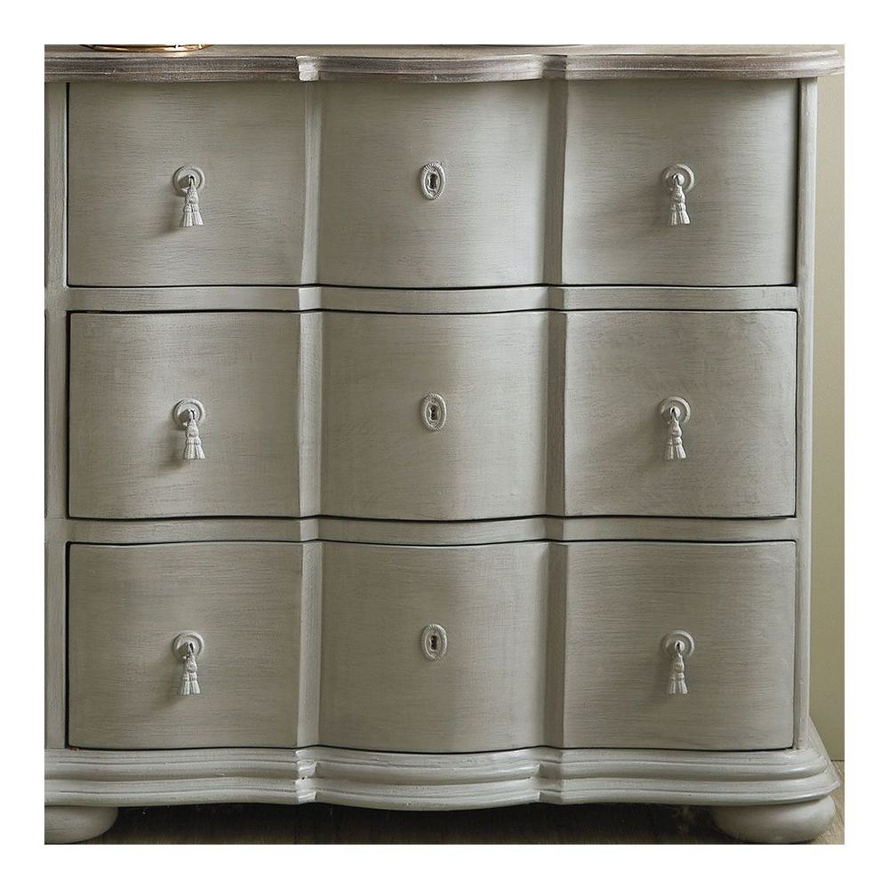 Commodes - Commode CARLOTTA pierre - Grand modèle - BLANC D'IVOIRE