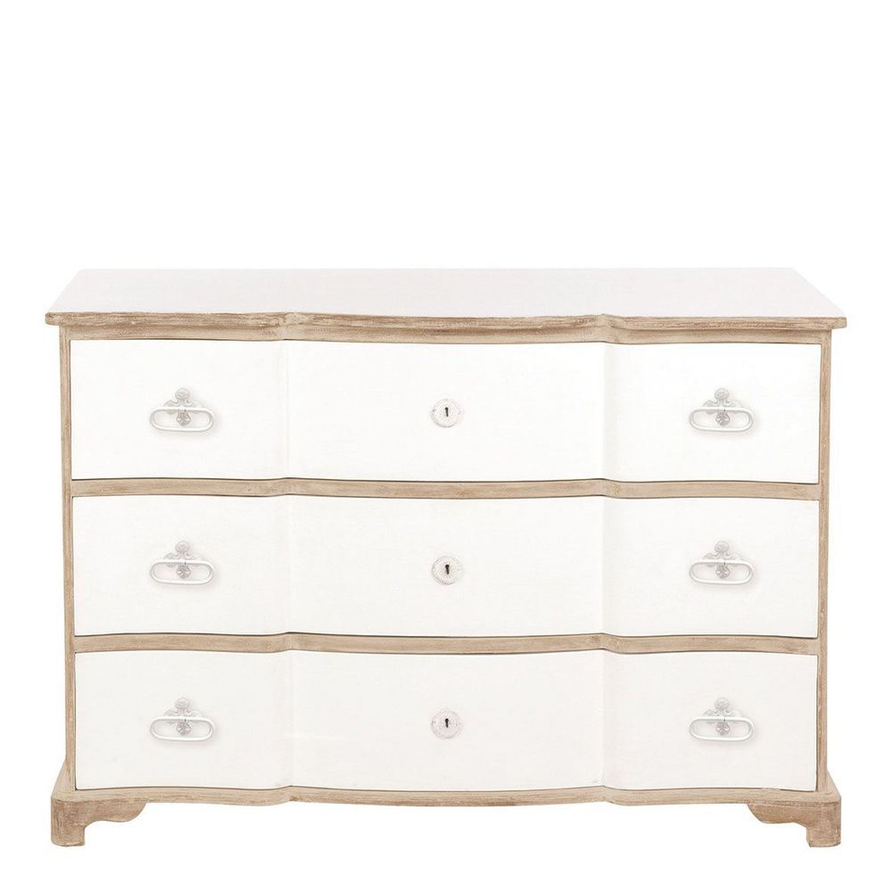 Commodes - Commode SOPHIE blanc - BLANC D'IVOIRE