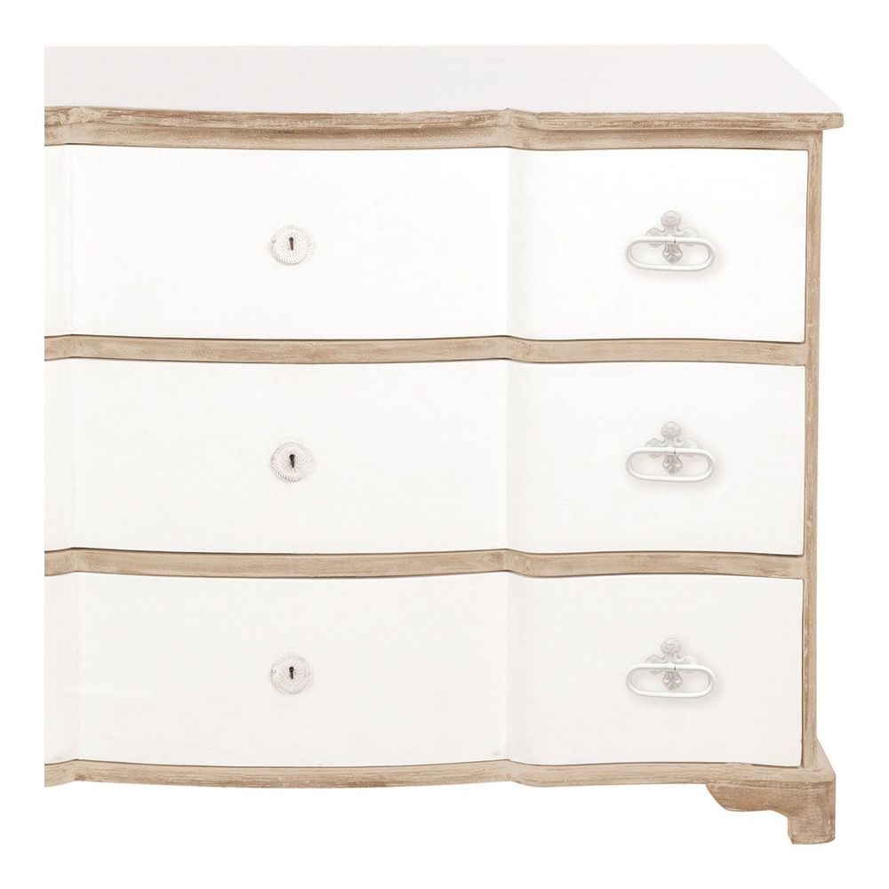 Commodes - Commode SOPHIE blanc - BLANC D'IVOIRE