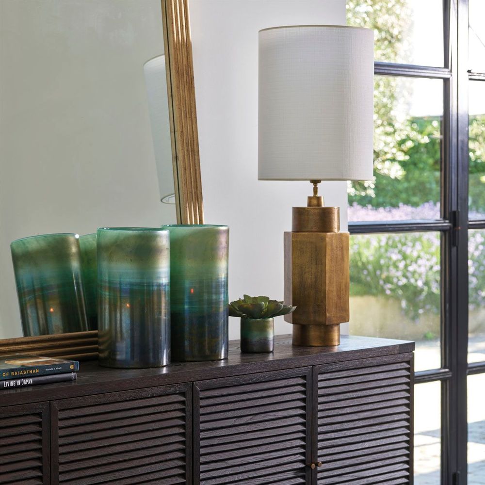 Table lamps - RUNA lamp base - BLANC D'IVOIRE