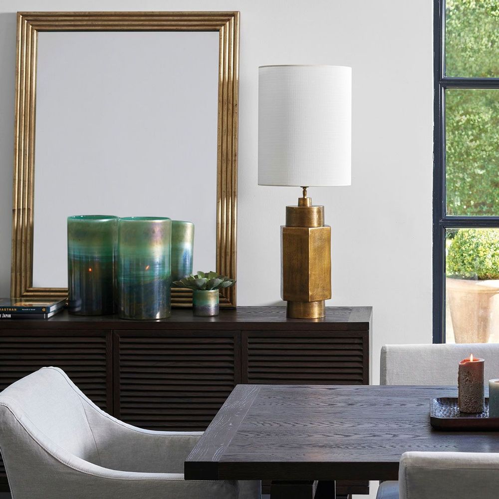 Table lamps - RUNA lamp base - BLANC D'IVOIRE