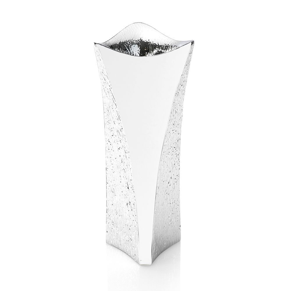 Decorative objects - Vase with silver "Ayum" - OTTAVIANI