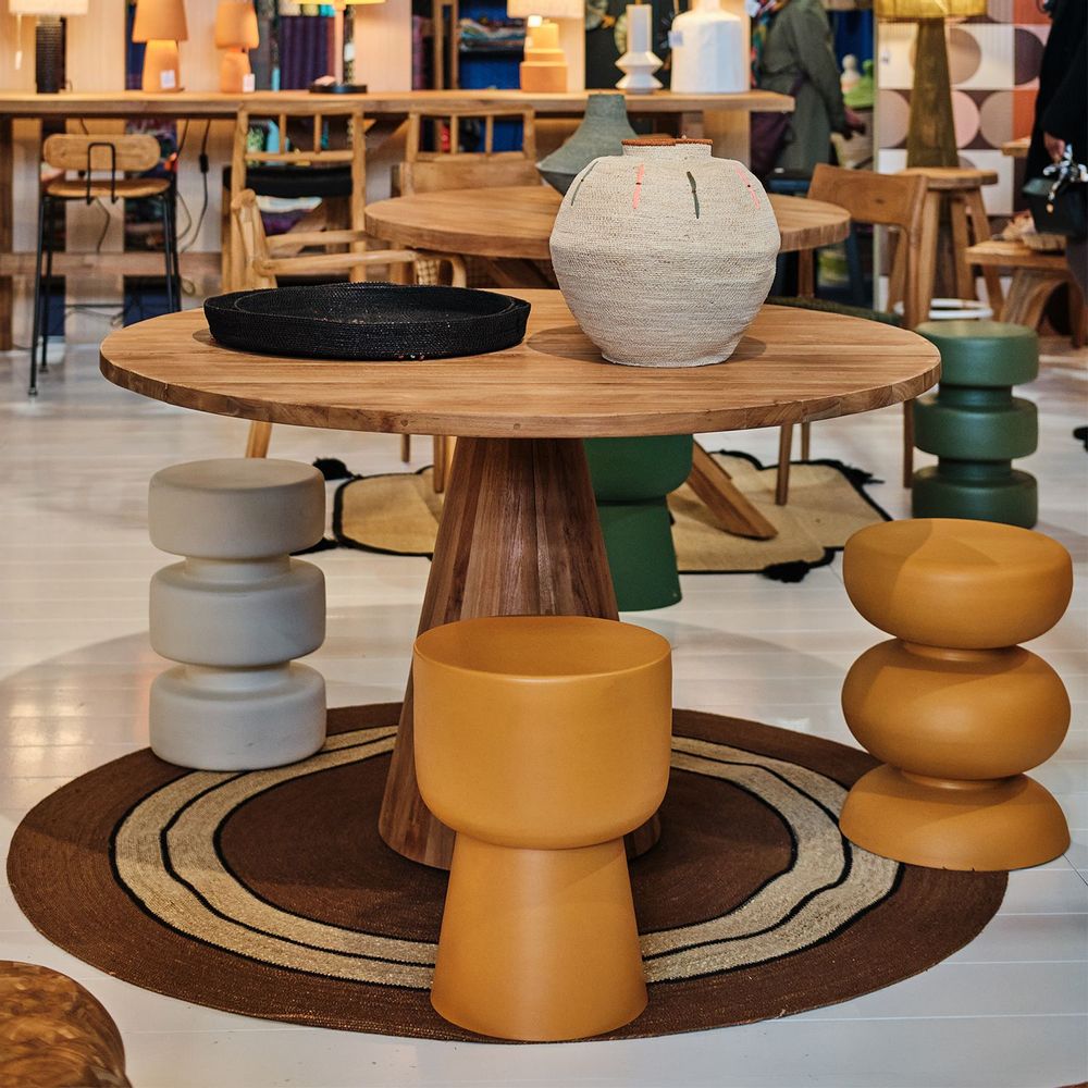 Stools - Stool/End of sofa "Drum" - MANUFACTORI