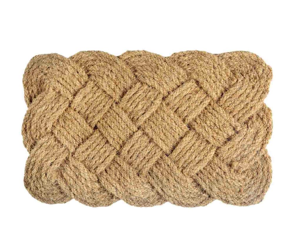 Decorative objects - AX74000 Braided Doormat 40X60 Cm - ANDREA HOUSE