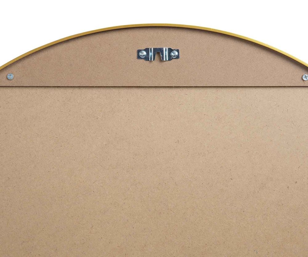 Mirrors - AX74011 Gold Metal Wall Mirror Ø80X3Cm - ANDREA HOUSE