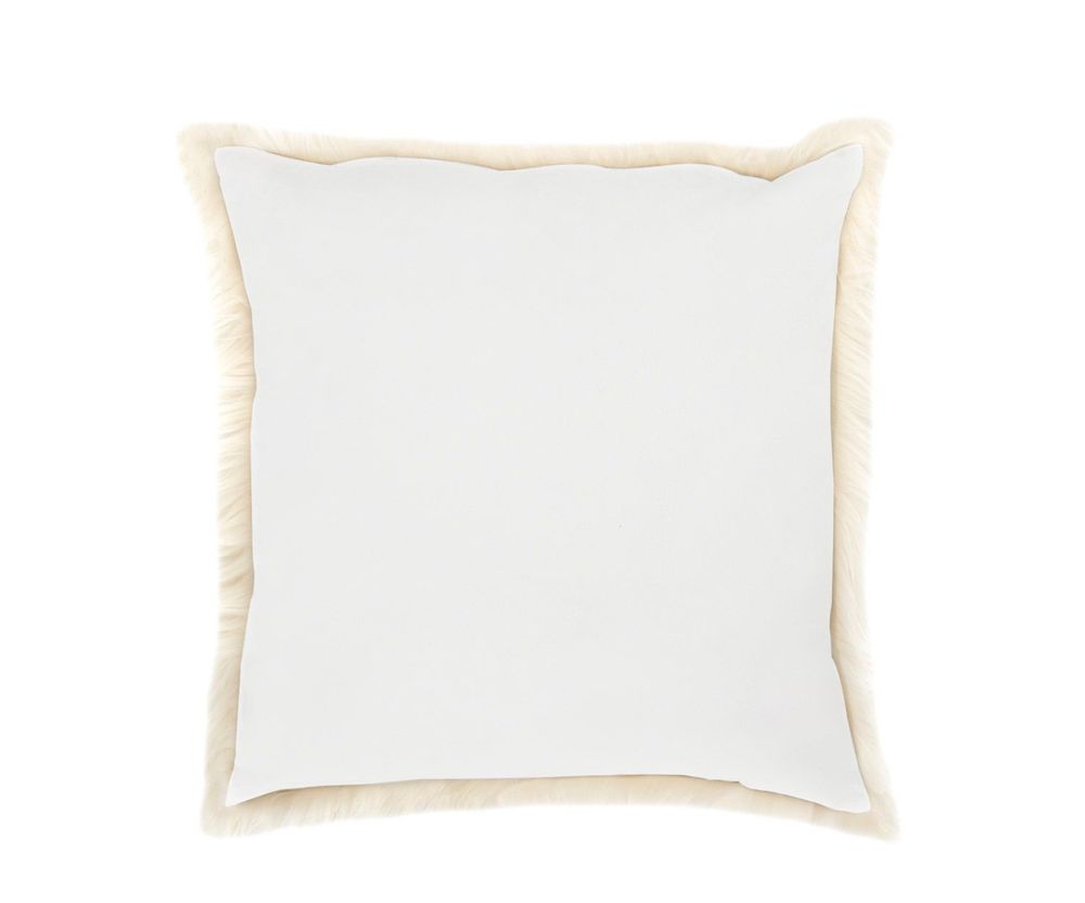 Coussins - Coussin mongol ivoire 50x50cm AX74024 - ANDREA HOUSE