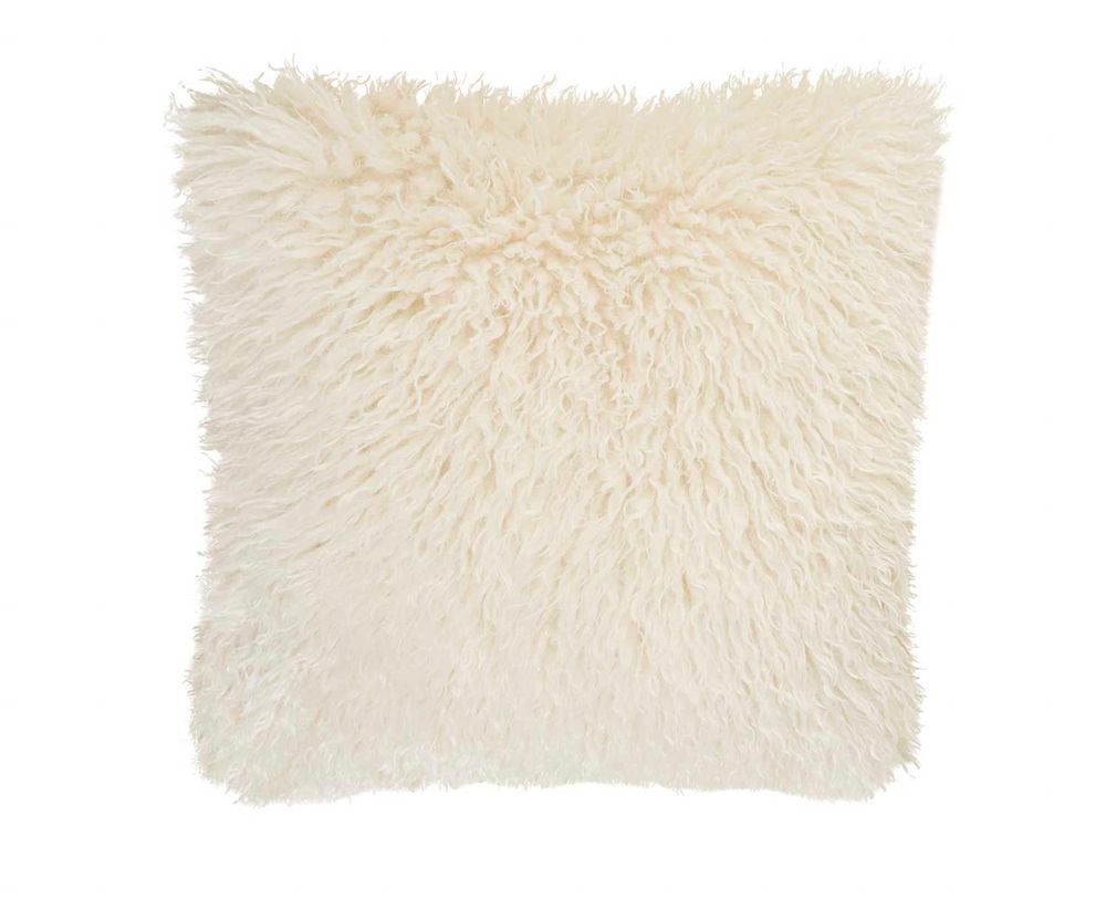 Coussins - Coussin mongol ivoire 50x50cm AX74024 - ANDREA HOUSE