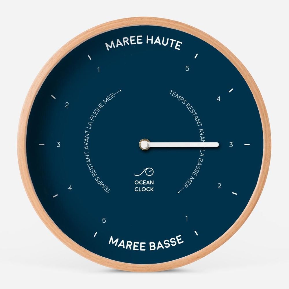 Cadeaux - Horloge à marée | Marine - OCEAN CLOCK