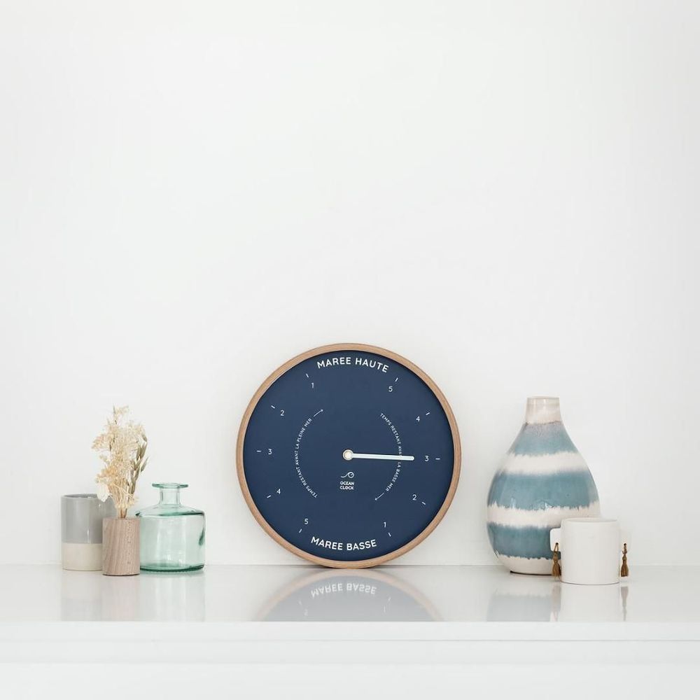 Cadeaux - Horloge à marée | Marine - OCEAN CLOCK