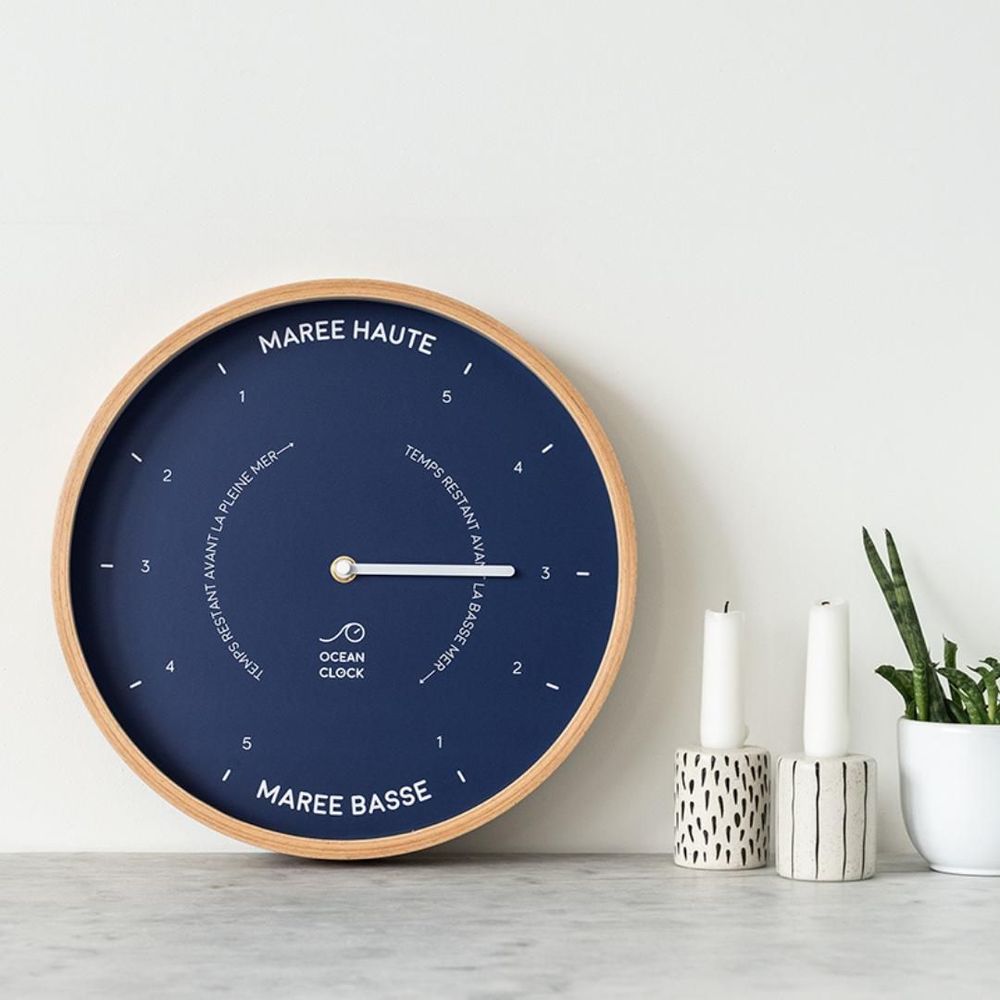 Cadeaux - Horloge à marée | Marine - OCEAN CLOCK