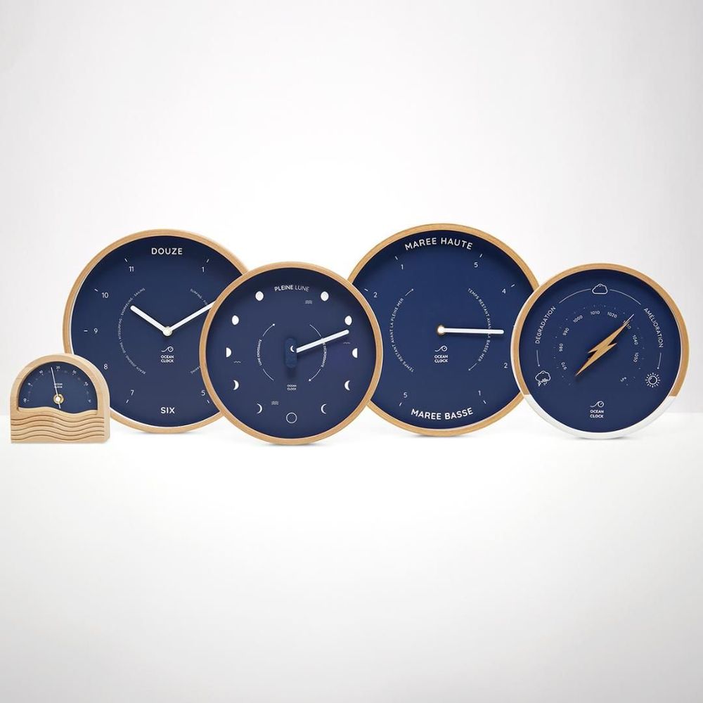 Objets design - Instruments de mesure moderne | Collection Marine - OCEAN CLOCK