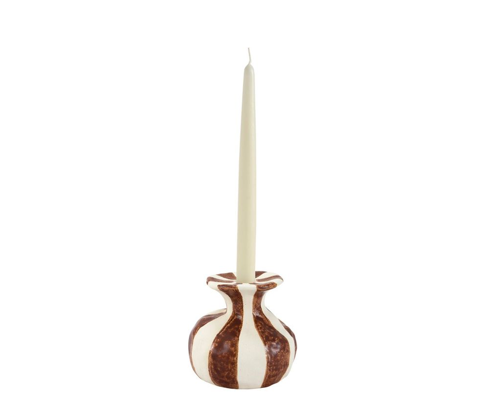 Candlesticks and candle holders - AX74158 Ceramic Candleholder Napoli Ø10,5X16 - ANDREA HOUSE