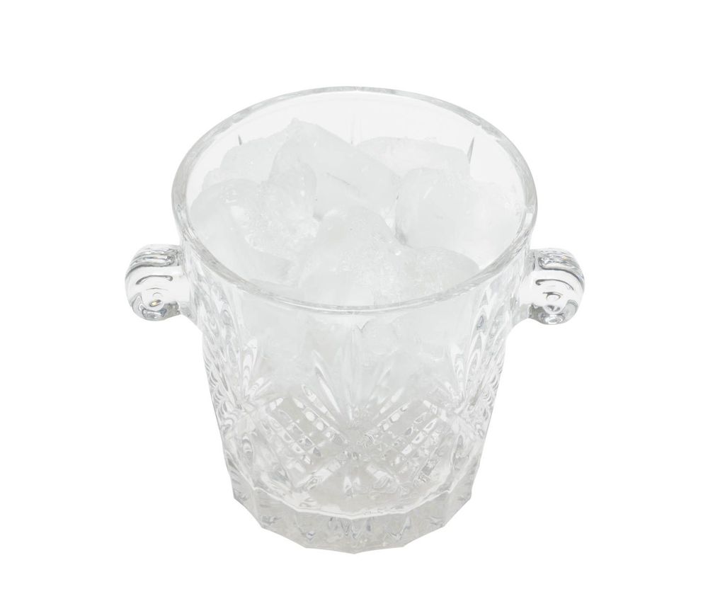 Verres - Seau à glace en verre MS74132 Ø15,5X17cm - ANDREA HOUSE