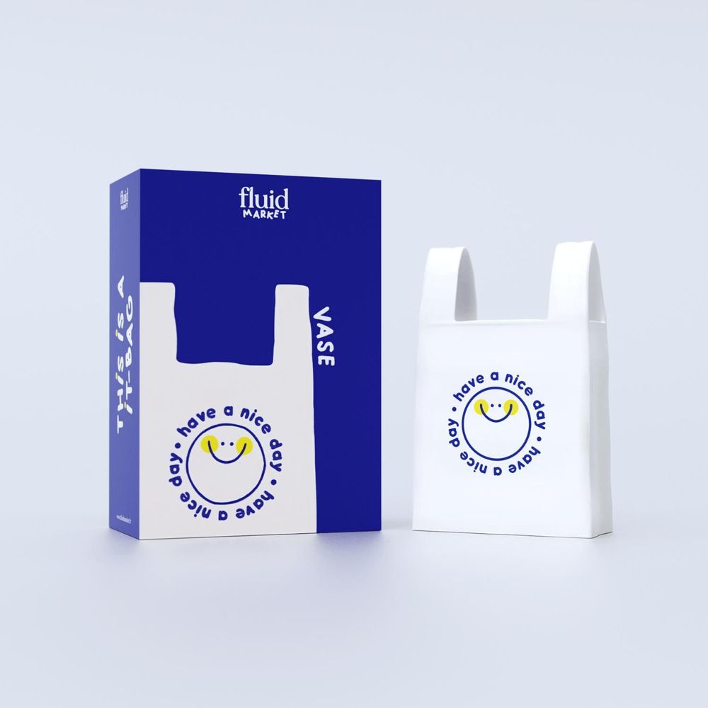 Vases - Vase Plastic Bag - FLUID MARKET