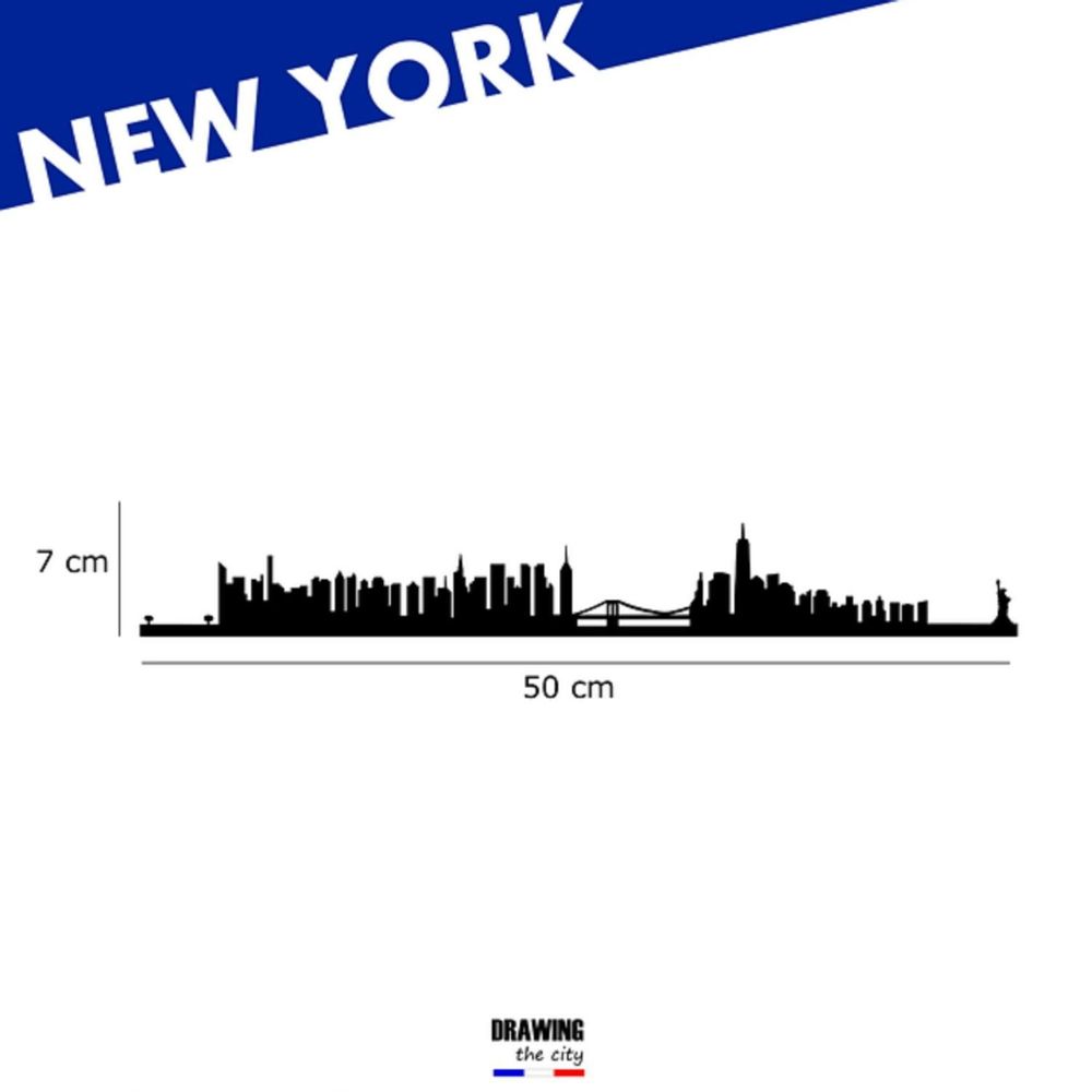 Autres décorations murales - Skyline New-York - DRAWING THE CITY