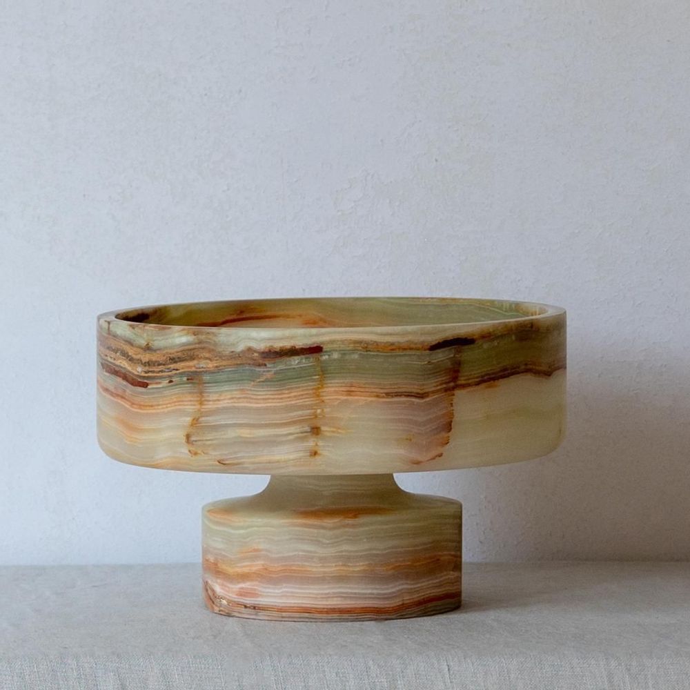 Decorative objects - High Bowl Rive, Vase Veli and Low Bowl Beigne - ZACONI