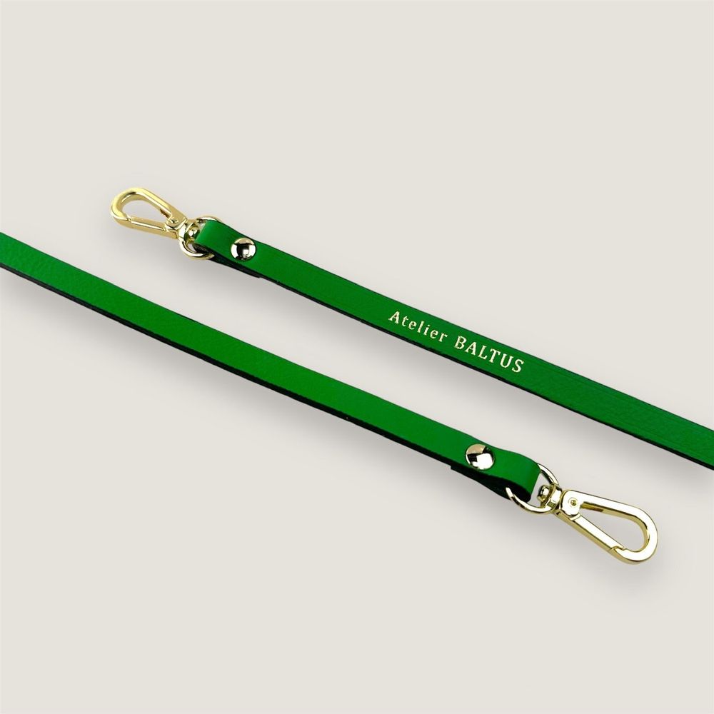 Leather goods - Double snap hook link, practical keychain - ATELIER BALTUS