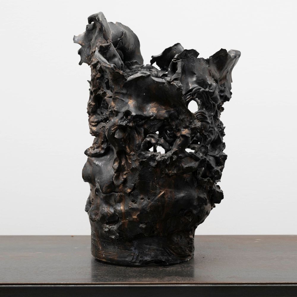 Céramique - TOUR BRONZE II - PATRICE VALOTA