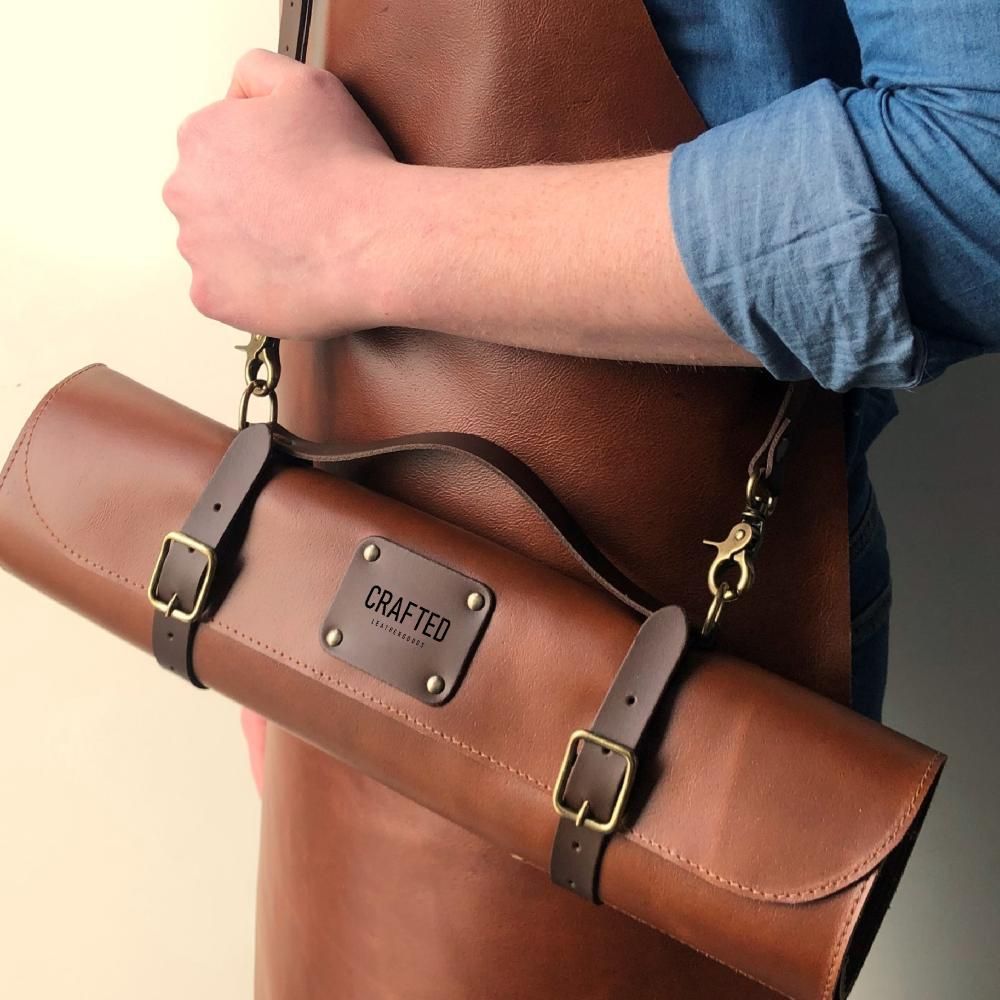 Aprons - Leather kniferoll - CRAFTED LEATHER | DOXX AMSTERDAM