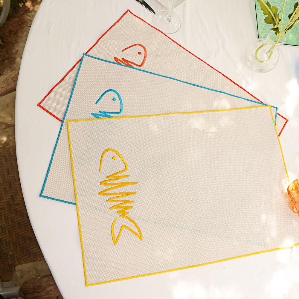 Placemats - Fish Placemat set of 2 - HYA CONCEPT STORE