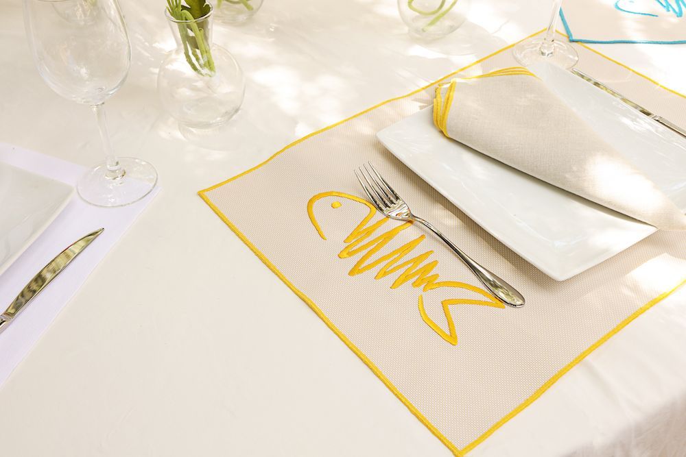 Placemats - Fish Placemat set of 2 - HYA CONCEPT STORE