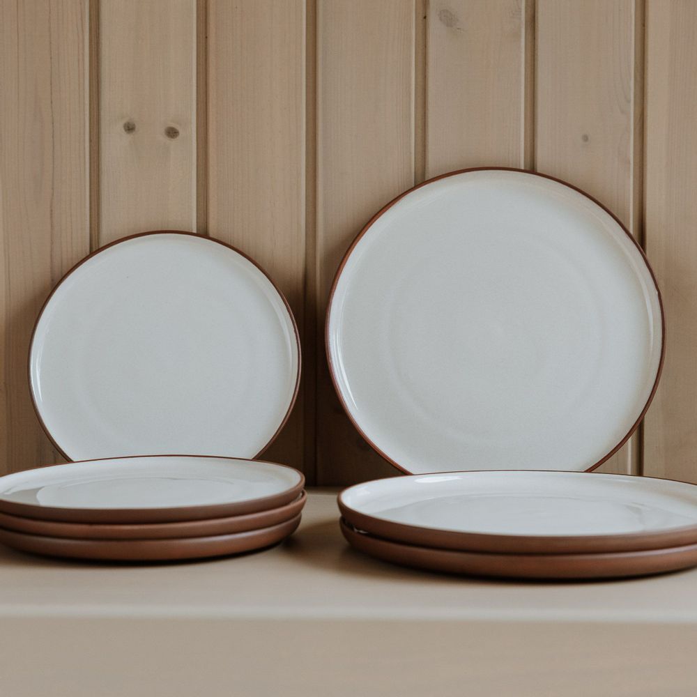 Everyday plates - Big plate · Earth RAW - VAIDAVA CERAMICS