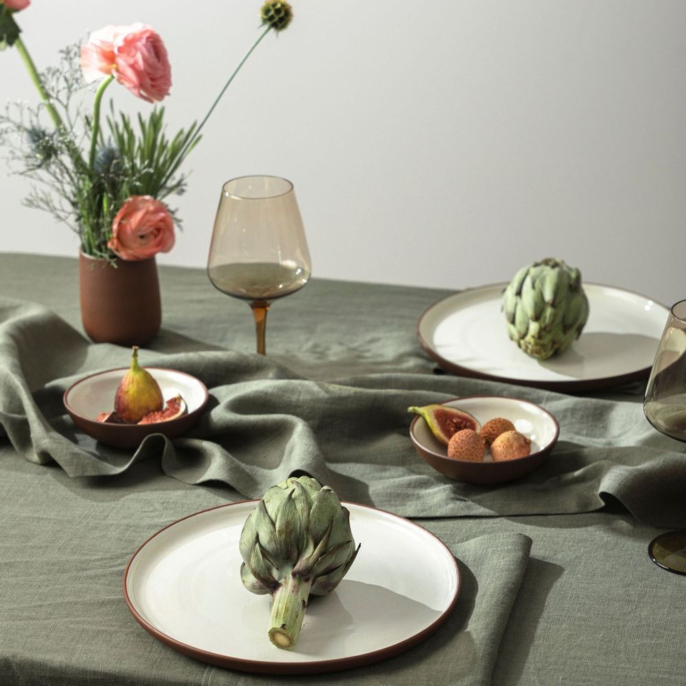 Everyday plates - Big plate · Earth RAW - VAIDAVA CERAMICS