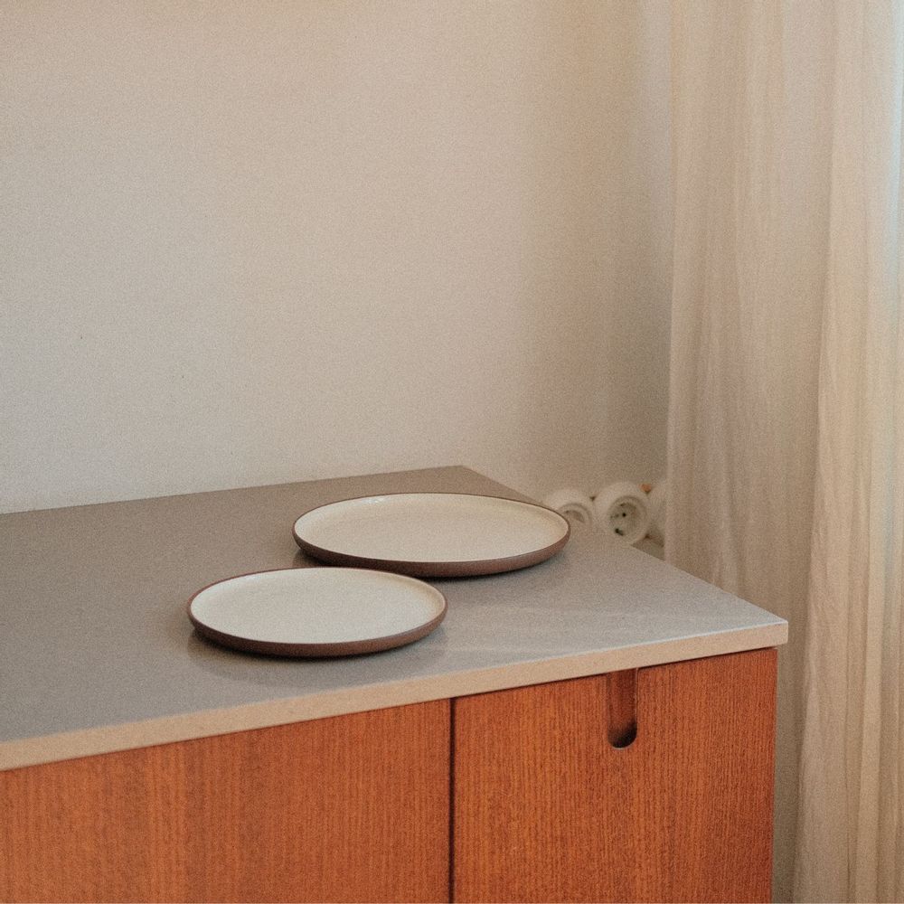 Everyday plates - Big plate · Earth RAW - VAIDAVA CERAMICS