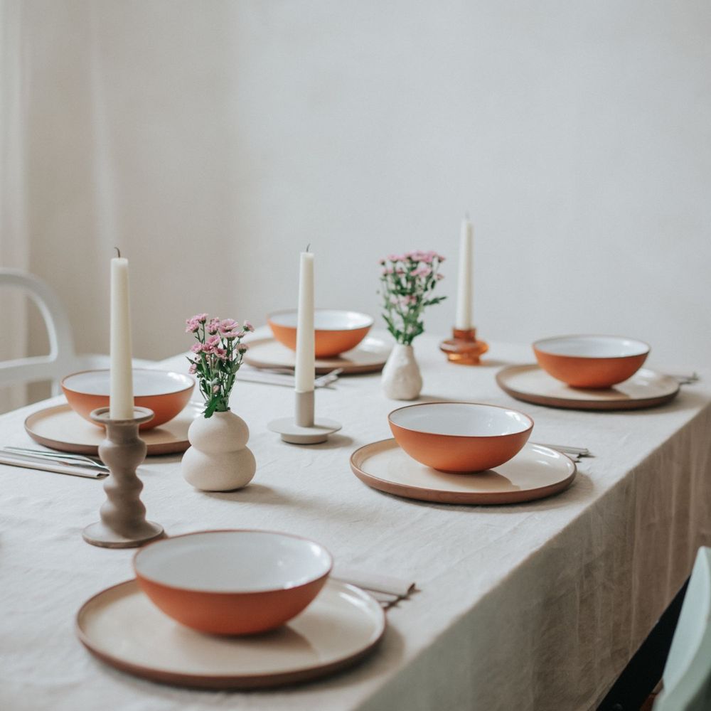 Everyday plates - Big plate · Earth RAW - VAIDAVA CERAMICS