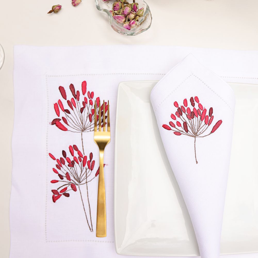 Placemats - Bois de Rose Lilas Placemat set of 2 - HYA CONCEPT STORE