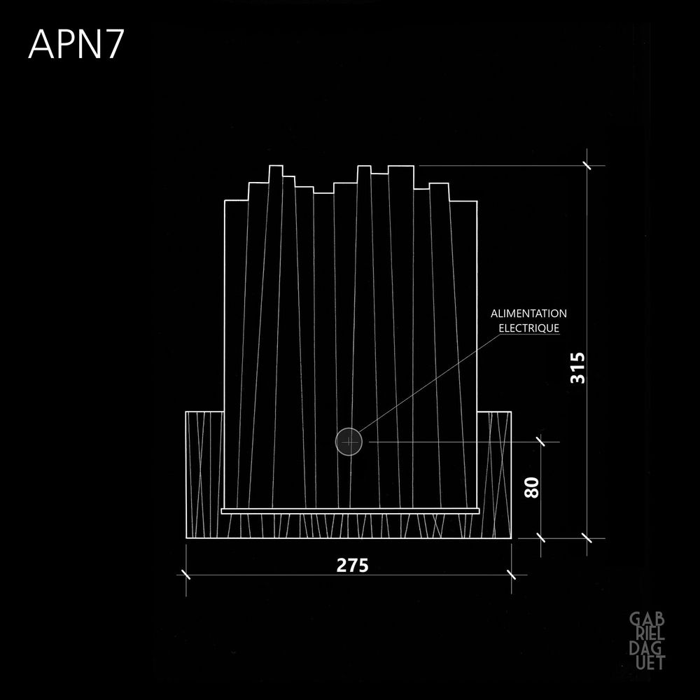 Wall lamps - APN7 wall lamp - GABRIEL DAGUET LUMINAIRES