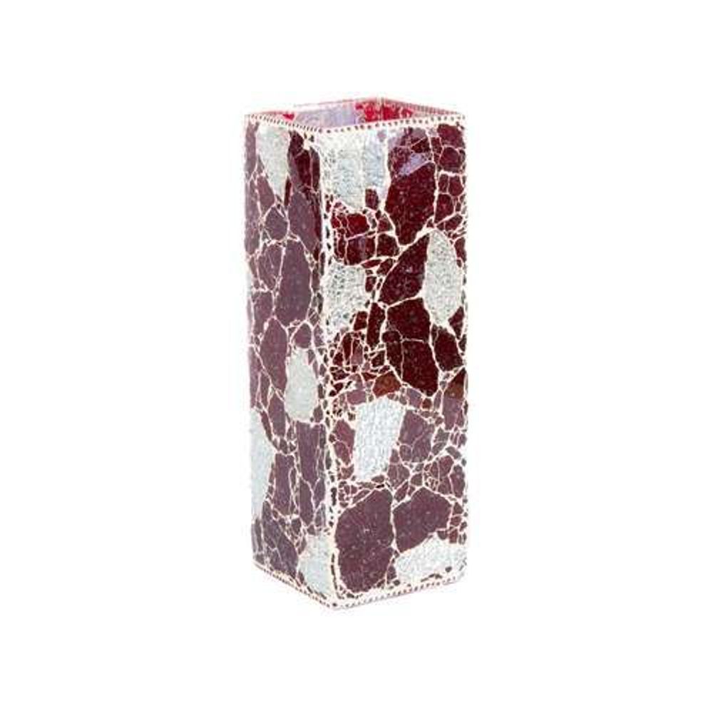 Table lamps - Vulcanic Eruption high cube Handmade Lamp in mosaic glass h. 45 cm. - SOUL LIGHT EUROPE