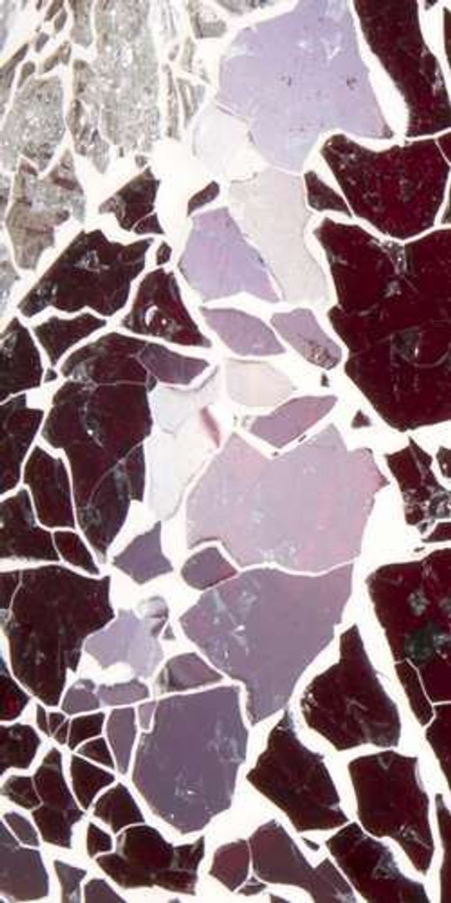 Table lamps - Vulcanic Eruption high cube Handmade Lamp in mosaic glass h. 45 cm. - SOUL LIGHT EUROPE