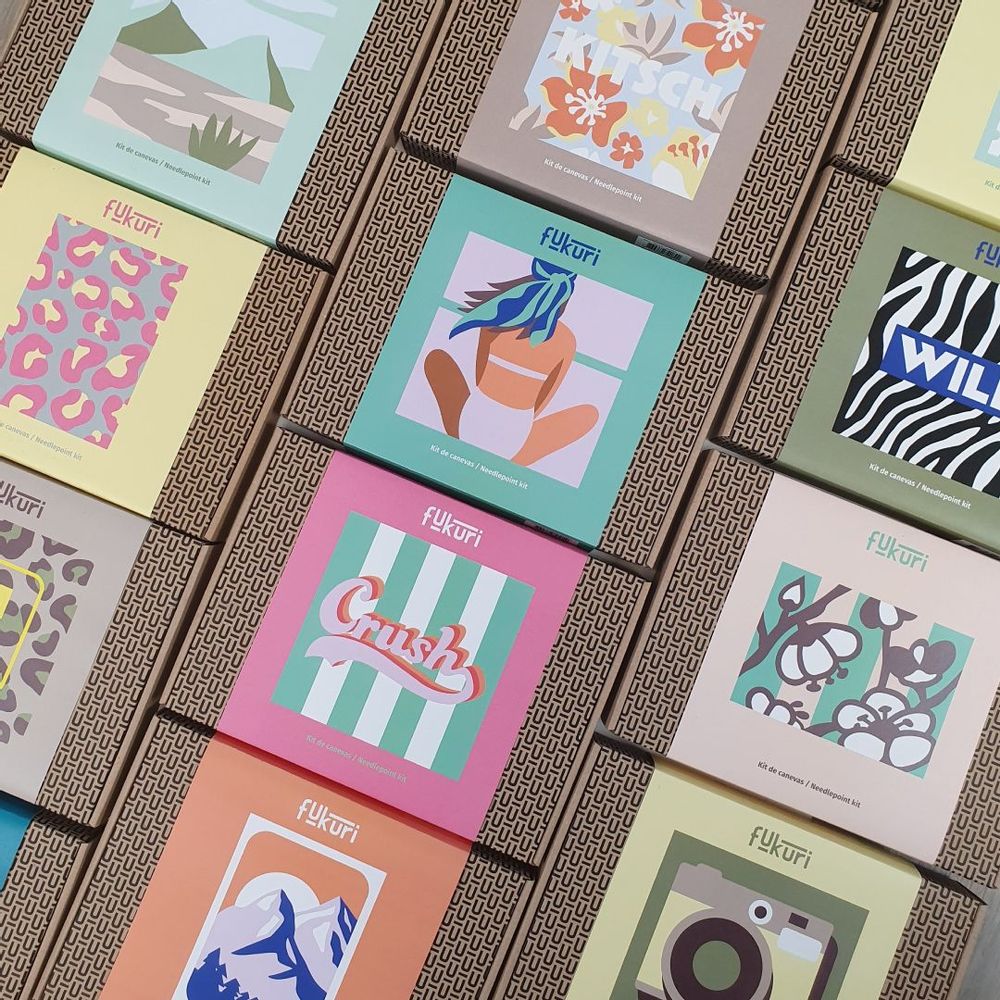 Cadeaux - Kit de Canevas - DIY - FUKURI