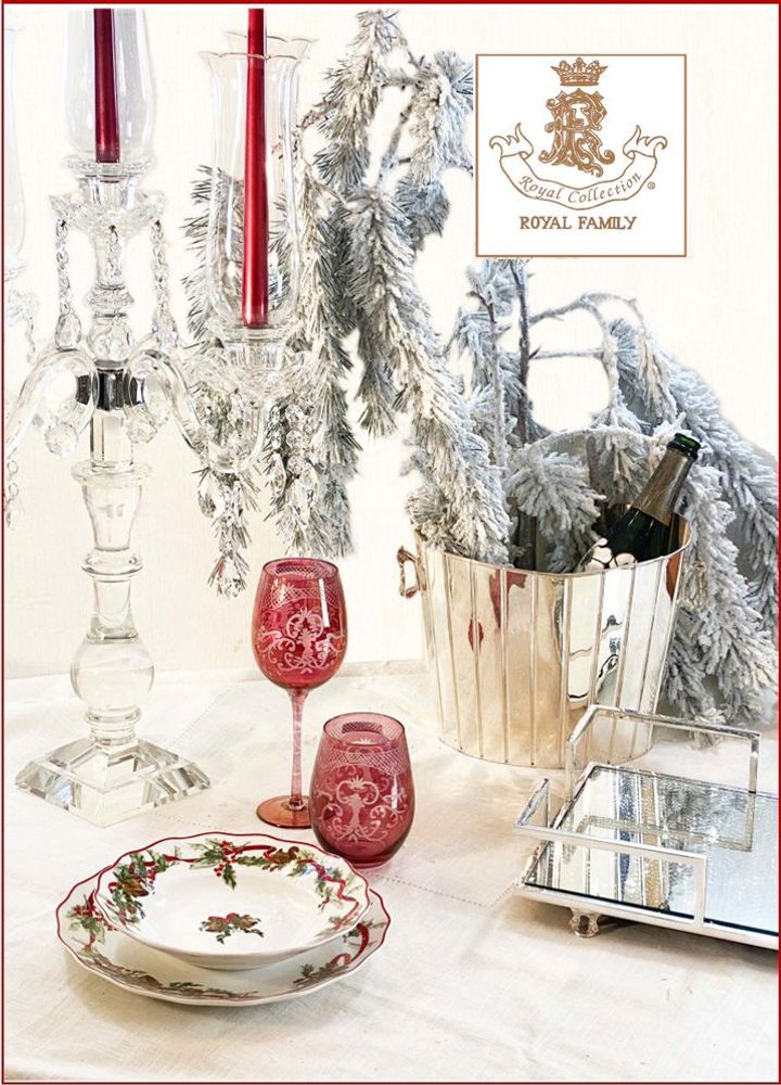 Everyday plates - Christmass dinner set - ROYAL FAMILY SRL