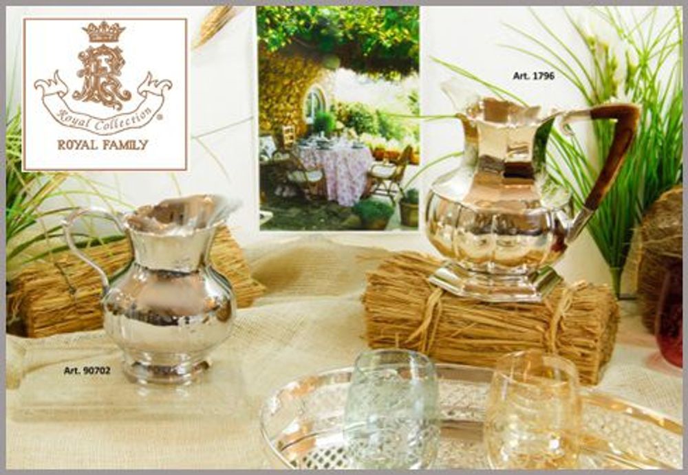 Bowls - Sheffield silver bucket and flutes - ROYAL FAMILY SRL