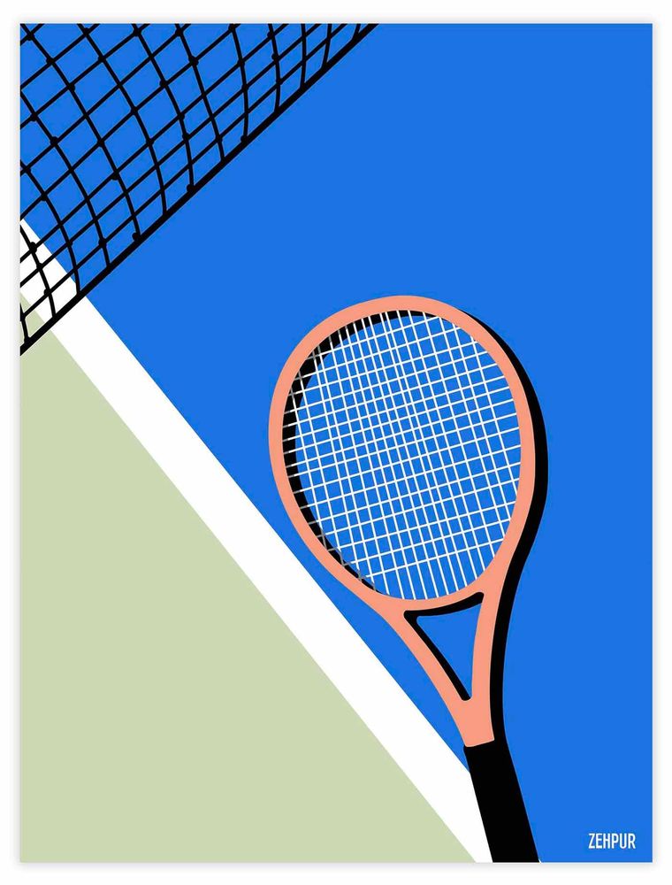 Poster - US Open poster - sport - ZEHPUR