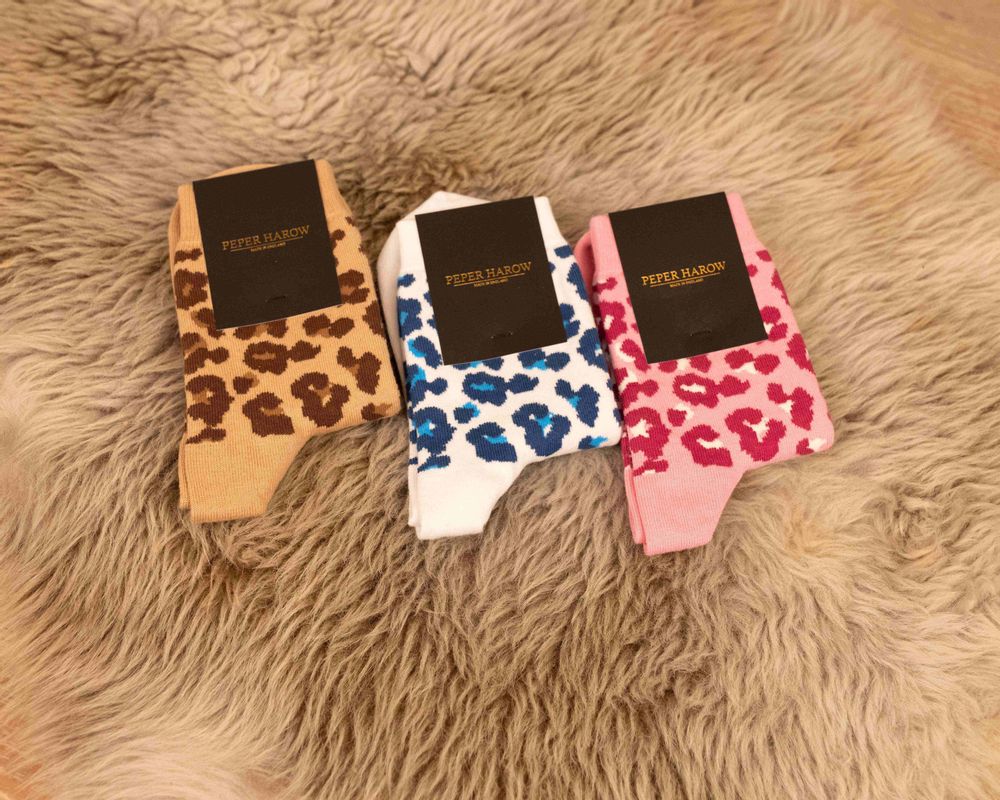 Chaussettes - Leopard Women's socks - PEPER HAROW LTD