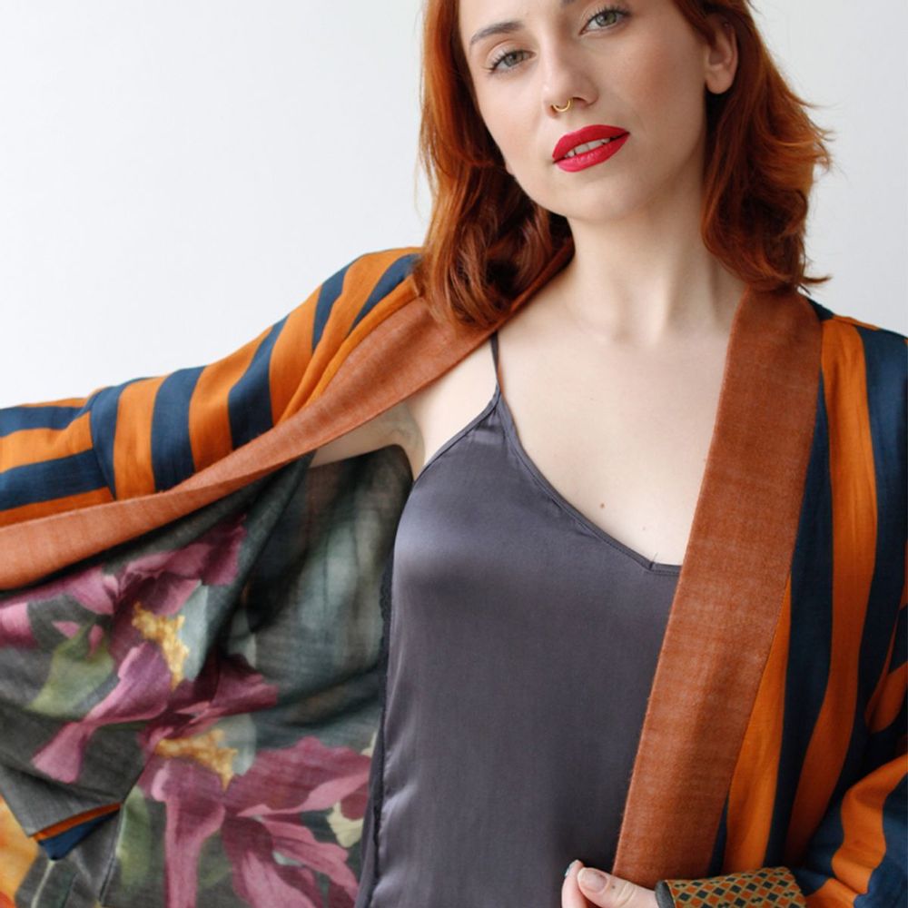 Apparel - FW24/25 Reversible Kaftans - SHALLS BARCELONA
