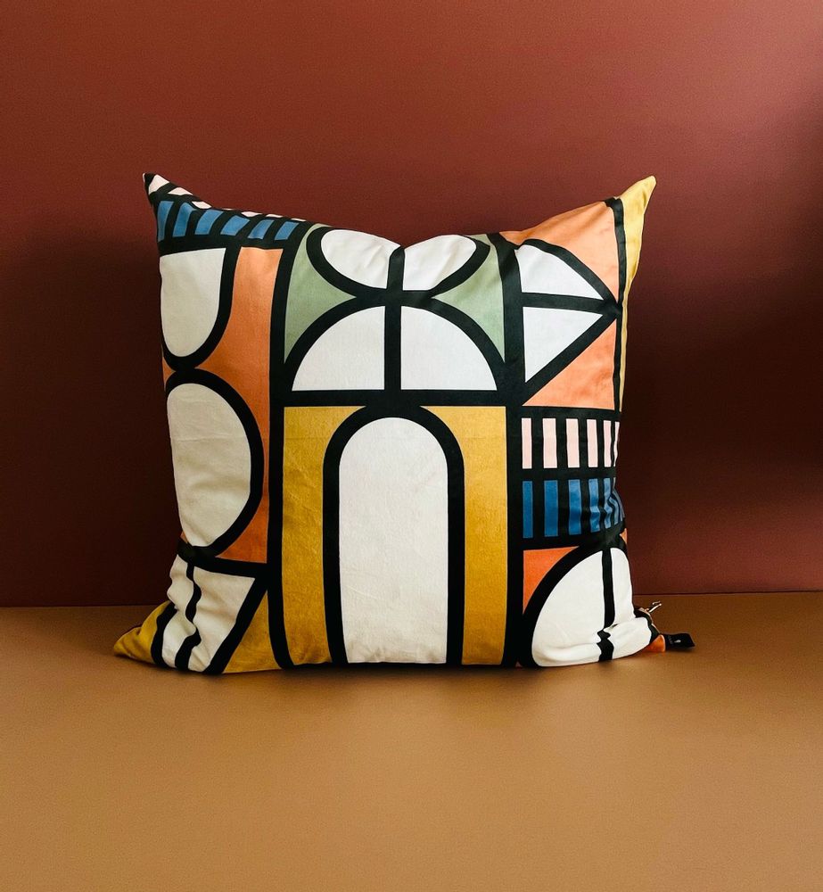 Couettes et oreillers - Coussin décoratif en velours Bokamuso - LULASCLAN
